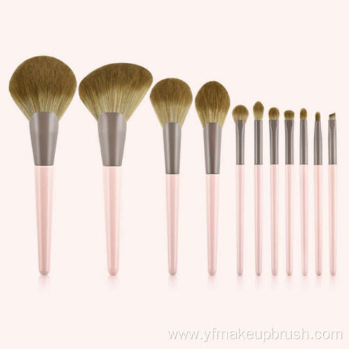 private white cosmetic private label make up brushes